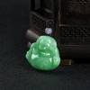 翡翠弥勒佛吊坠-红掌柜