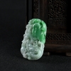 糯种翡翠辰龙吊坠-红掌柜