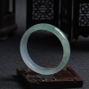天然54.52#糯冰种油青翡翠手镯 - 红掌柜