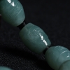 缅甸天然糯种蓝绿翡翠手串-红掌柜