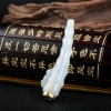 天然糯种翡翠节节高烟嘴-红掌柜