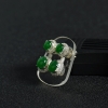 阳绿翡翠戒面-红掌柜