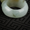 缅甸天然糯冰种俏色翡翠戒指-红掌柜