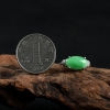 天然银镶糯种翠绿翡翠戒指-红掌柜