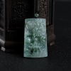 糯冰种飘花翡翠辰龙吊坠-红掌柜
