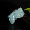 糯种翡翠貔貅吊坠-红掌柜
