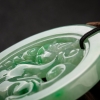 翡翠平安扣吊坠-红掌柜