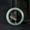 糯种翡翠手镯-红掌柜