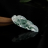 天然糯冰种飘花翡翠金枝玉叶吊坠-红掌柜