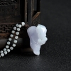 糯种浅紫翡翠知足常乐吊坠-红掌柜