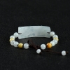 糯冰种飘花翡翠手串-红掌柜