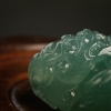 深绿翡翠龙头吊坠 - 红掌柜