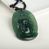 天然蓝绿翡翠阿弥陀佛吊坠-红掌柜