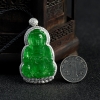 糯冰种翡翠观音-红掌柜