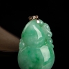 糯种翡翠葫芦吊坠-红掌柜