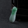 缅甸糯种飘翠翡翠福瓜吊坠-红掌柜