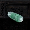 缅甸天然糯种翡翠福瓜吊坠-红掌柜