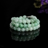 8.8mm糯种浅绿翡翠项链-红掌柜