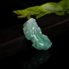 浅绿翡翠貔貅吊坠-红掌柜