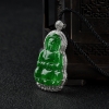 糯冰种翡翠观音吊坠-红掌柜