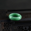 缅甸天然糯种飘翠翡翠戒指-红掌柜
