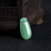 豆种翡翠福瓜吊坠-红掌柜
