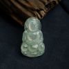 冰种飘绿翡翠观音吊坠-红掌柜珠宝