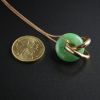 翡翠阳绿平安扣-红掌柜珠宝