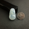 天然冰糯种浅绿翡翠吊坠 - 红掌柜