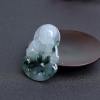 天然糯种飘花翡翠观音吊坠-红掌柜