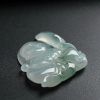 冰糯种飘花翡翠童子吊坠 - 红掌柜珠宝