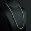 6mm缅甸天然暗绿翡翠项链-红掌柜