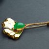 翡翠胸针 - 红掌柜珠宝