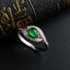 满色翡翠戒指-红掌柜珠宝