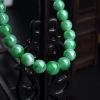 翡翠圆珠项链 - 红掌柜