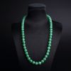 10.5mm缅甸天然糯种翡翠项链-红掌柜