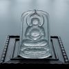 缅甸A货天然木那高冰种翡翠佛牌吊坠 - 红掌柜