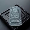 木那高冰种翡翠佛牌吊坠 - 红掌柜