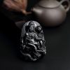 糯种墨翠观音吊坠-红掌柜