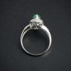 天然翡翠晴水戒指-红掌柜