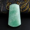 糯冰种浅绿翡翠方牌吊坠 - 红掌柜珠宝