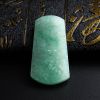 糯冰种浅绿翡翠方牌吊坠 - 红掌柜珠宝