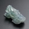 A货冰糯种飘绿飘紫翡翠貔貅吊坠 - 红掌柜