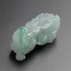 冰糯种浅绿翡翠貔貅吊坠 - 红掌柜