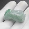 缅甸A货天然冰糯种浅绿翡翠吊坠 - 红掌柜