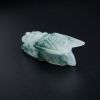 糯冰种飘蓝花翡翠蝉吊坠 - 红掌柜