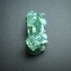 缅甸天然糯冰种淡绿翡翠貔貅吊坠-红掌柜