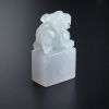 冰糯种翡翠貔貅印章 - 红掌柜