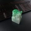 糯种翡翠貔貅印章-红掌柜