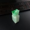 糯冰种翡翠貔貅印章-红掌柜